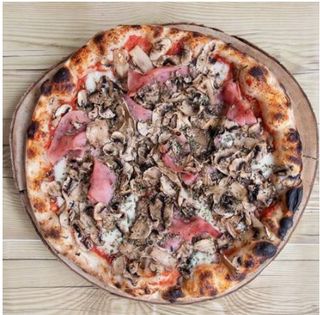 Pizza Prosciutto Fungi (28 Cm.)