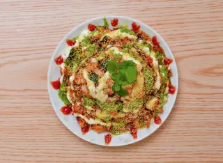 Aloo Tikki Chaat