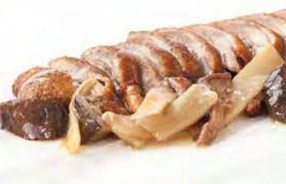 54 - Anatra con bambù e funghi