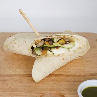 Wrap Légumes Grillés Au Pesto