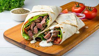 Средна телешка шаурма