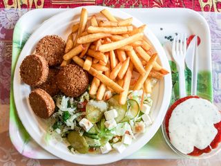 Falafel Talerz