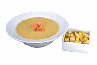 Крем супа със сьомга  (300мл)