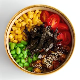 Боул с курицей терияки