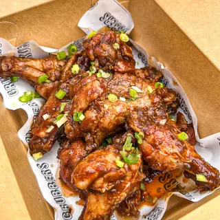 6 Peppered Wings