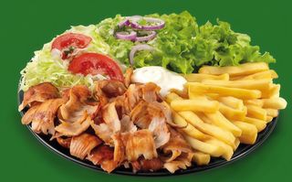 Menù Piatto kebab e  pane