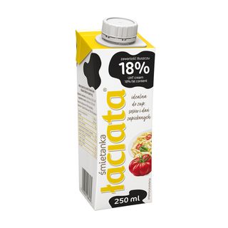 Łaciata Śmietanka Uht 18% 250ml