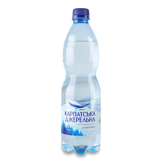 Карпатська Джерельна сильногазована, 0.5 л