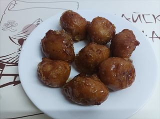 124. Пържени плодове асорти (200гр)