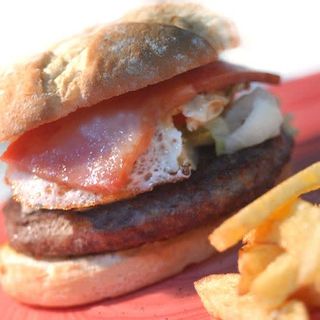 Hamburguesa XXL con patata