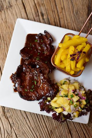 Grilled Hawaiian Pork Chops 