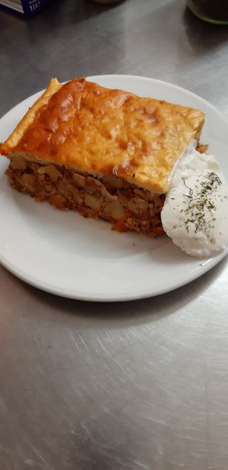 Мусака с кайма и картофи - 400 г