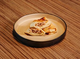 Pancakes with meat 2pcs