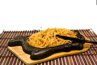 105 Spaghetti alla piastra tori