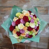 Buchet de 51 Trandafiri Mix