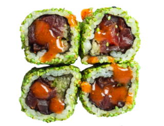 Uramaki De Atún Picante (4 Pzs.)