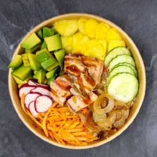 Poké Saumon Teriyaki
