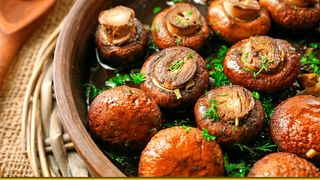 Печериці запечені