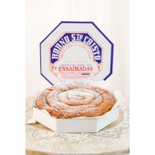 Ensaimada De Chocolate Pequeña (5 Porciones)