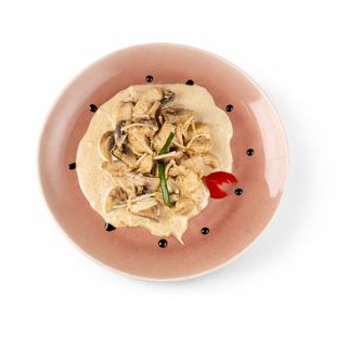 Курица с грибами