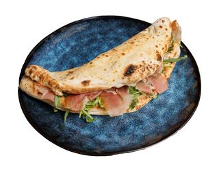 Мортаза з песто та прошуто