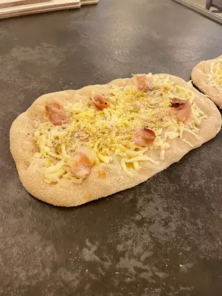 Pinsa la Carbonara