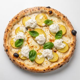 Stracchino e patate lesse