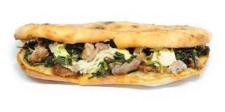 Panuozzo provola salsiccia e friarielli