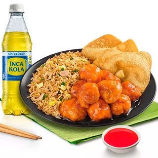 Combinado Honey Chicken