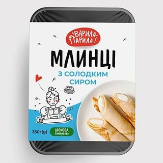 Млинці З Солодким Сиром Зам. 350г