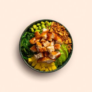 66. Poke pollo rebozado