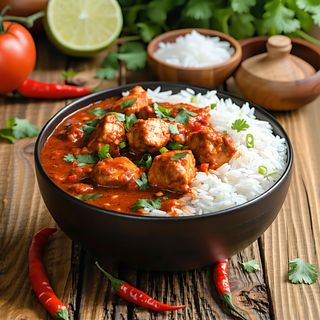 Chicken tikka masala bowl