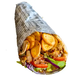 Mega Gyros de Porc
