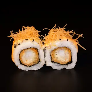 119. Uramaki de langostino salsa picante(8uds)