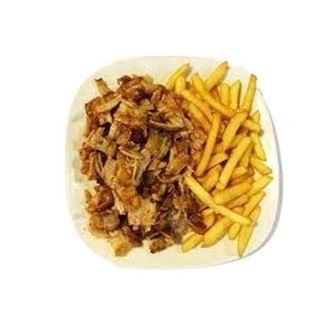 Menú Plato Kebab Carne De Ternera Y Patatas XL