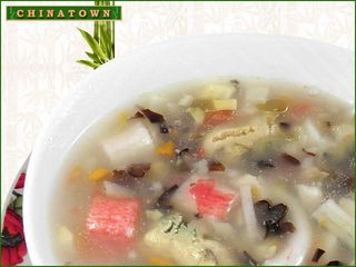 Супа от морски дар и пилешко месо