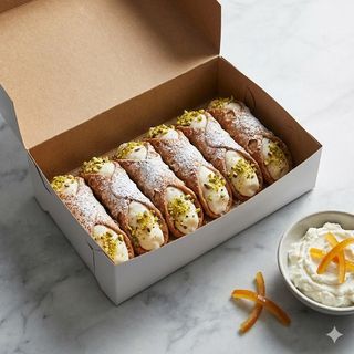 Box da 6 cannoli ricotta