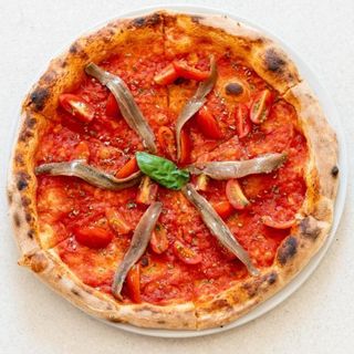 PIZZA MARINARA RICCA CON ANCHOA