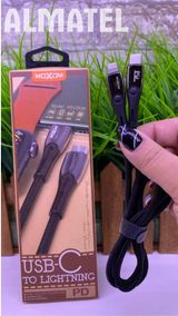 USB Кабель Moxom CB36 Type-C - Lightning 