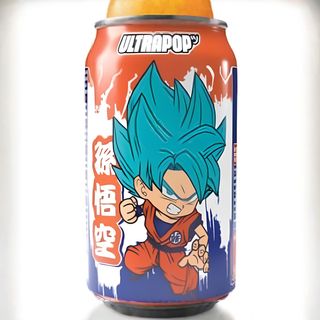 Goku-soda al fragola e banana 33cl