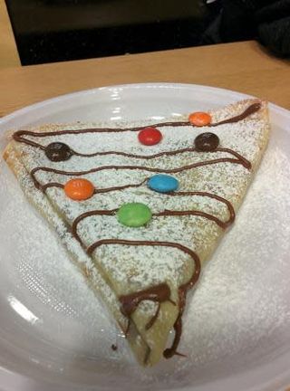 Crêpe Nutella M&M's