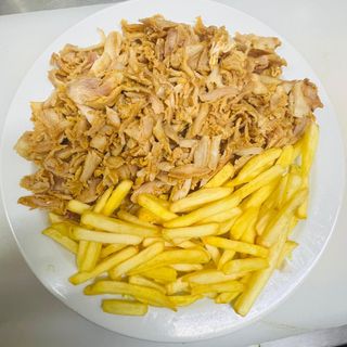 PRATO KEBAB SO CARNE DE FRANGO MENU