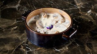 Supa crema de ciuperci