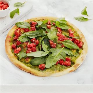 Pizza Pesto con spinaci