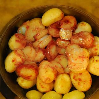 Patate con polvere di peperoncino