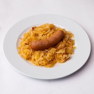 Meni 18 - Kranjska kobasica sa kiselim kupusom