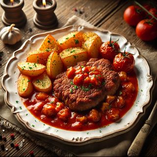 Juneći šnicel u toču