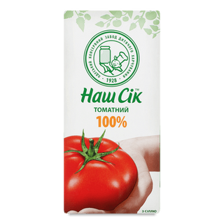 Сік «Наш Сік» томатний з м'якоттю (1,93л)
