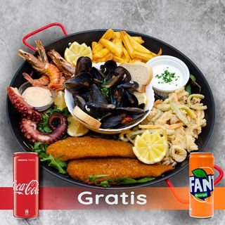 Platou SAPORI + Coca-Cola 330ml+Fanta 330ml