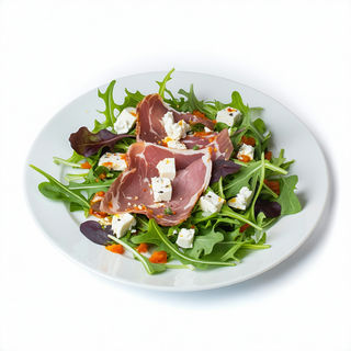 Ensalada De Cecina Y Queso De Cabra